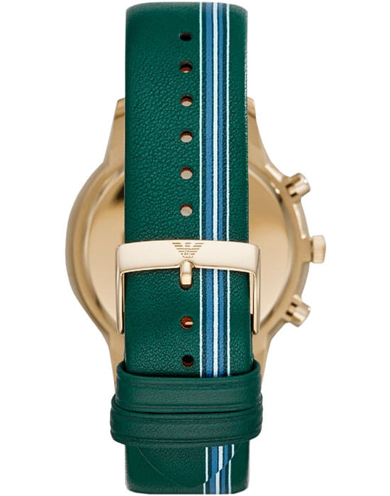 Emporio Armani Emporio Armani AR11233,  италия мужские часы на браслете кожаный боковой вид