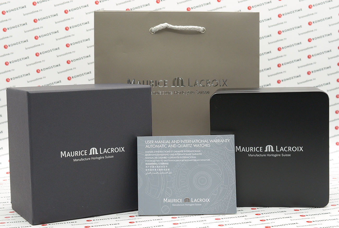 Maurice Lacroix Maurice Lacroix Aikon Automatic AI6008-SS002-430-2 механические часы с аксессуарами мужские часы модель AI6008-SS002-430-2