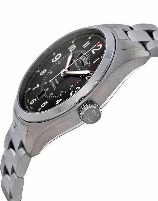 Hamilton Hamilton Khaki Field Day Date Auto H70505133, khaki field швейцария мужские часы на браслете нержавеющая сталь боковой вид