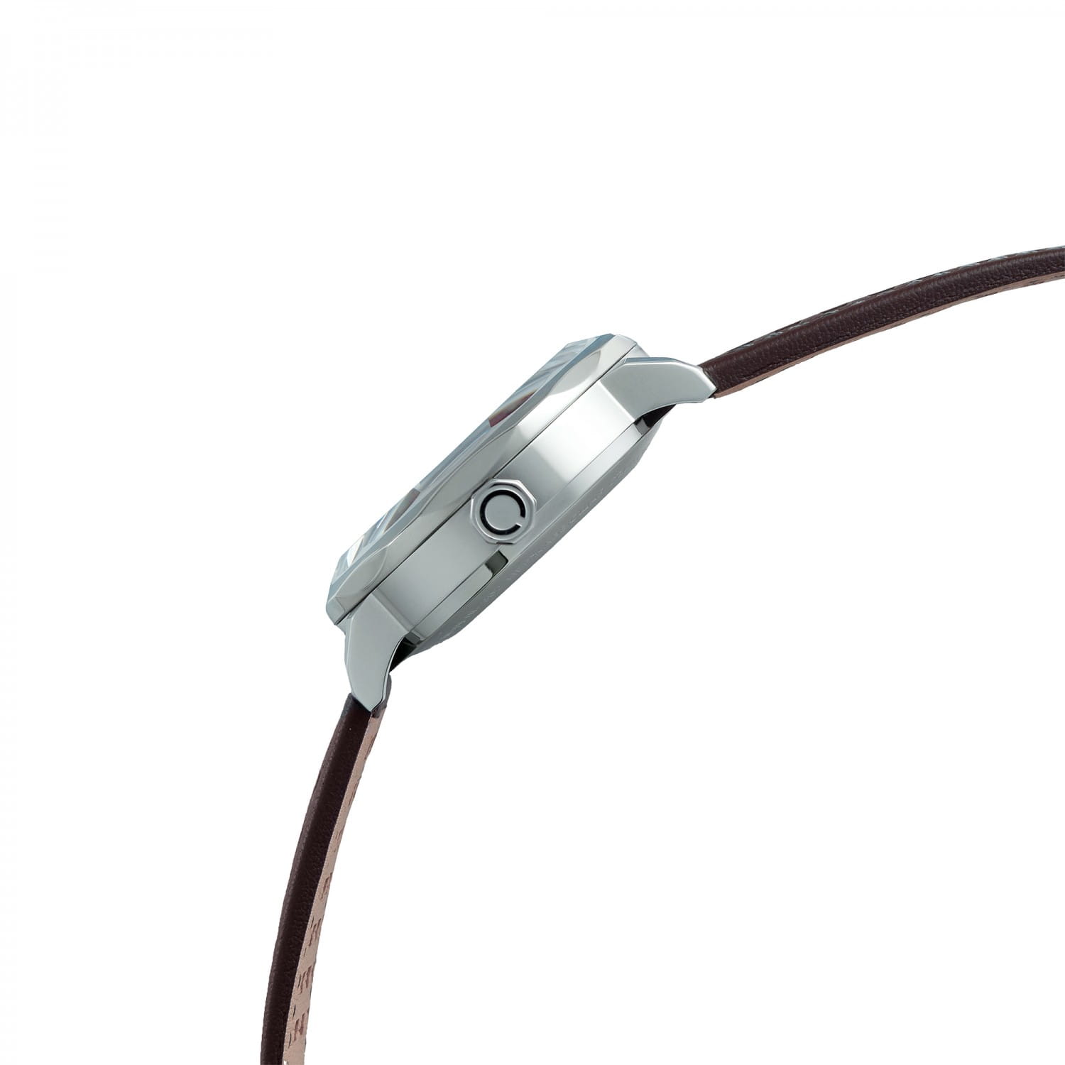 Слава Слава Эра 3020696/300-8205 механические мужские часы часы крупный план красный циферблата