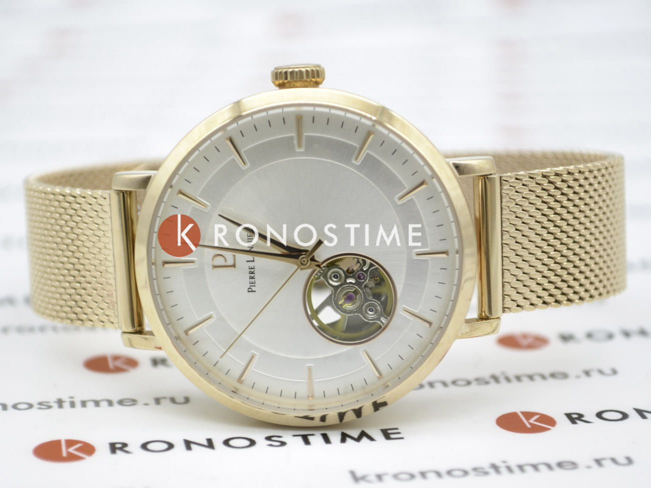 Pierre Lannier Pierre Lannier Automatic 307F928  — детали корпуса и нержавеющая сталь с ip-покрытием