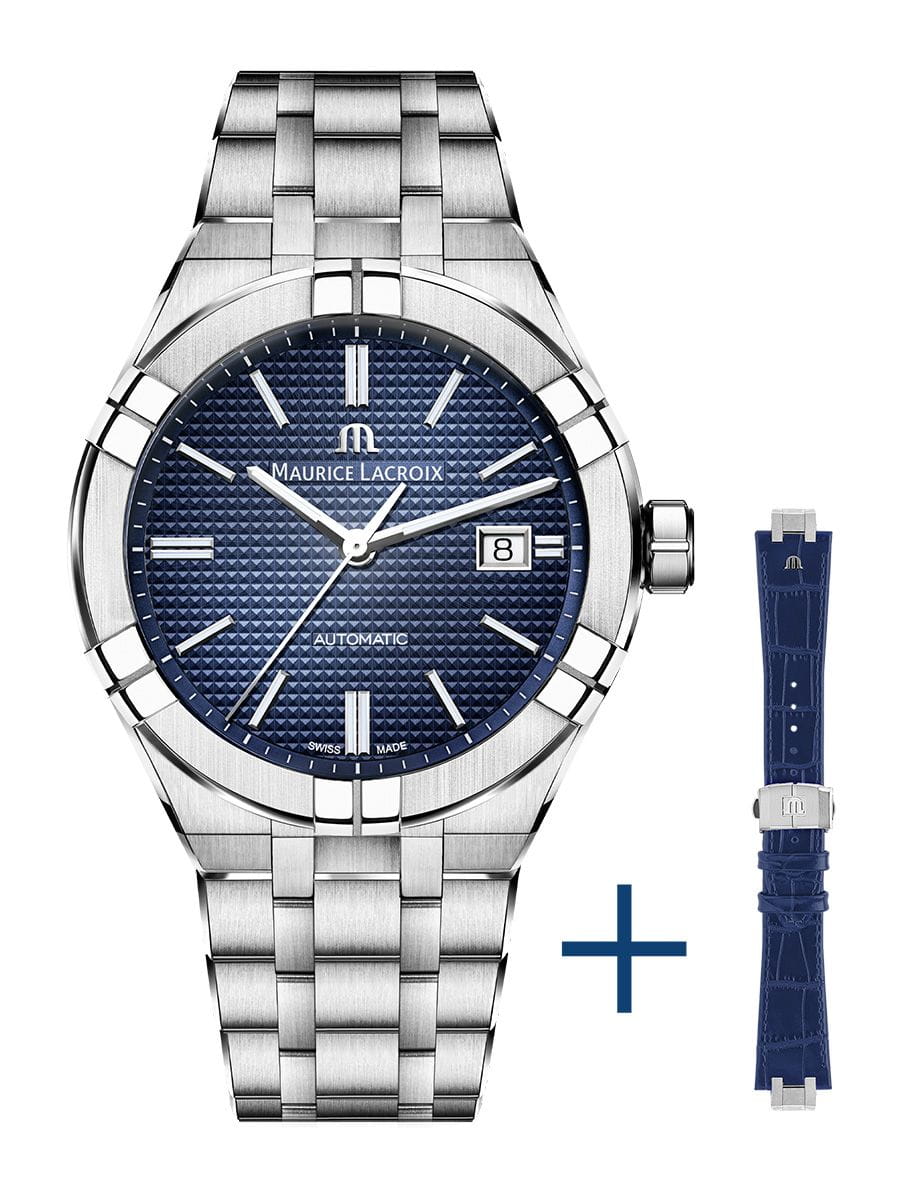 Maurice Lacroix Maurice Lacroix Aikon Automatic AI6008-SS002-430-2 , наручные мужские часы фото под углом