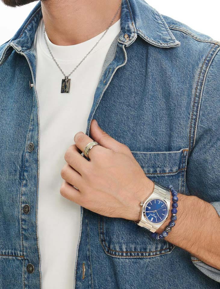 Mathey-Tissot Mathey-Tissot Zoltan H117ABU , наручные мужские часы фото под углом