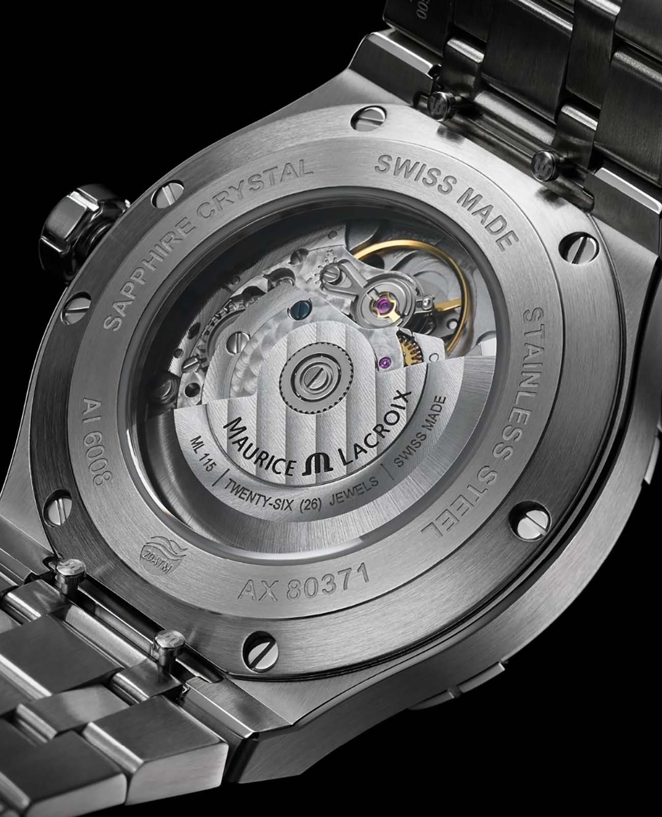Maurice Lacroix Maurice Lacroix Aikon Automatic AI6008-SS002-430-2  — детали корпуса и нержавеющая сталь