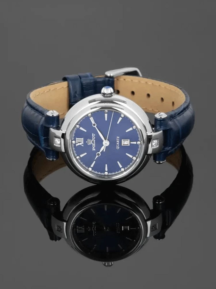 Полет Полет Майя 2015.671009,  россия женские часы на браслете кожаный боковой вид