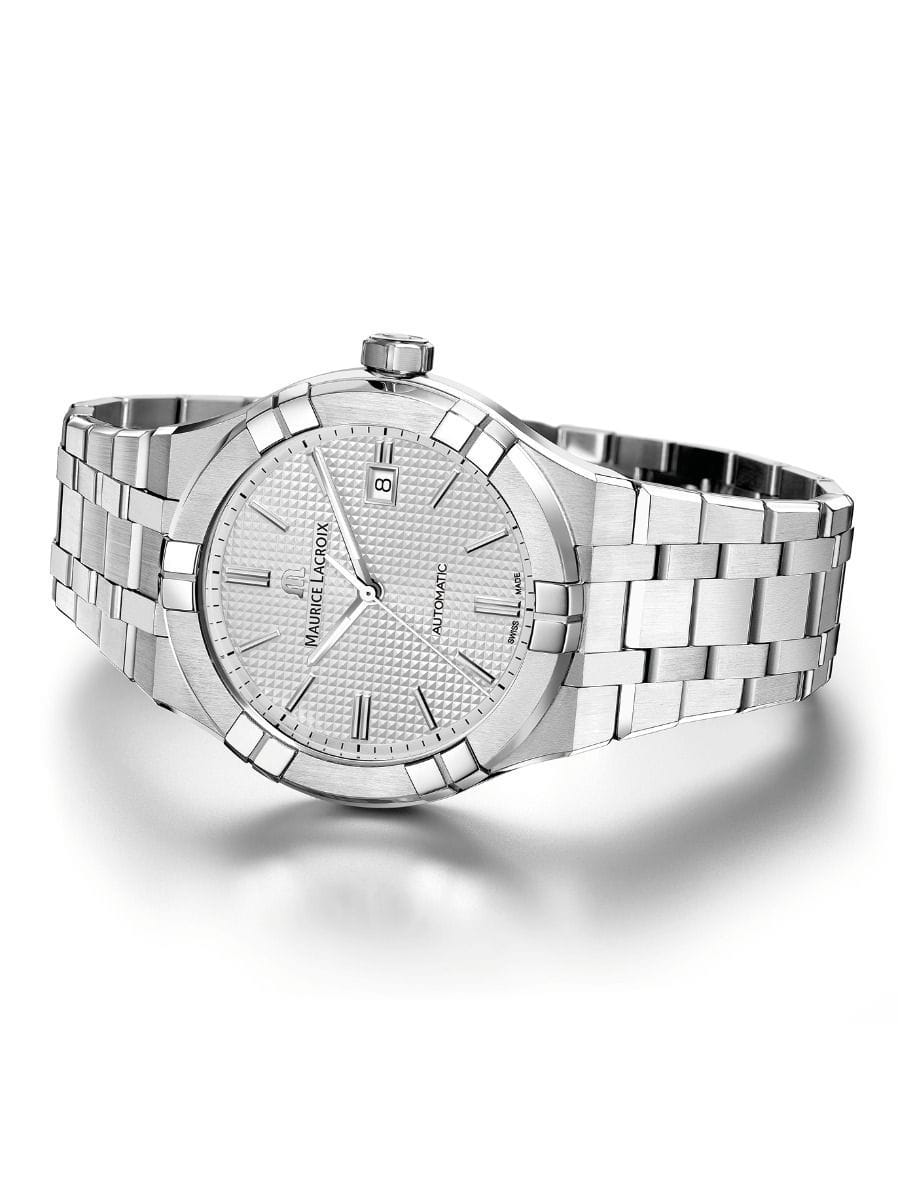 Maurice Lacroix Maurice Lacroix Aikon Automatic AI6008-SS002-130-2 , наручные мужские часы фото под углом