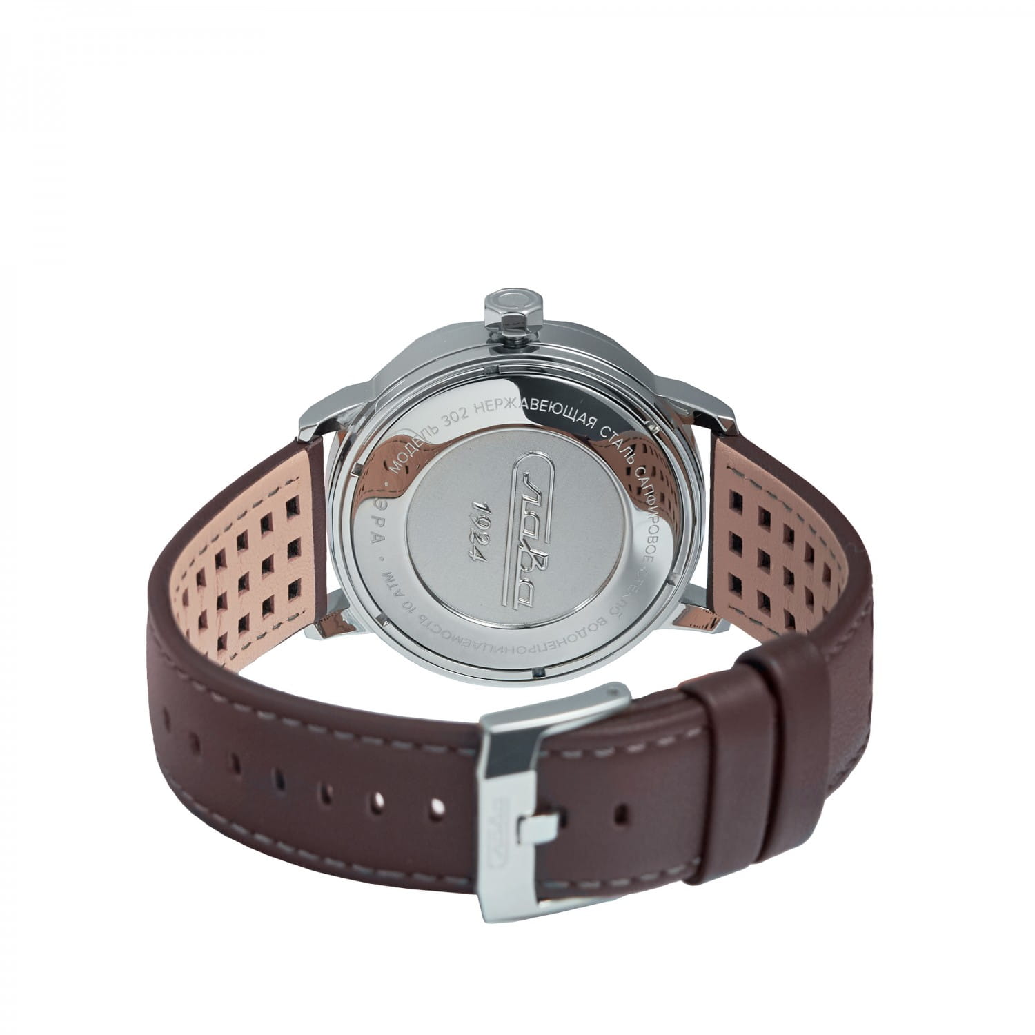 Оригинальные часы Слава Слава Эра 3020696/300-8205 механические калибр механизма miyota 8205 общий вид