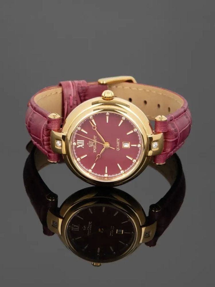 Полет Полет Майя 2015.676011,  россия женские часы на браслете кожаный боковой вид