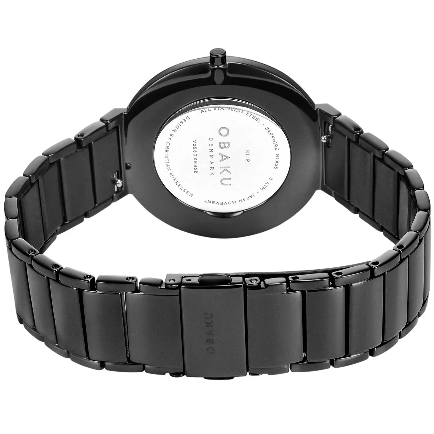 Часы Obaku Links V258GXBBSB купить в Оренбурге по цене 18790 RUB: описание,  характеристики