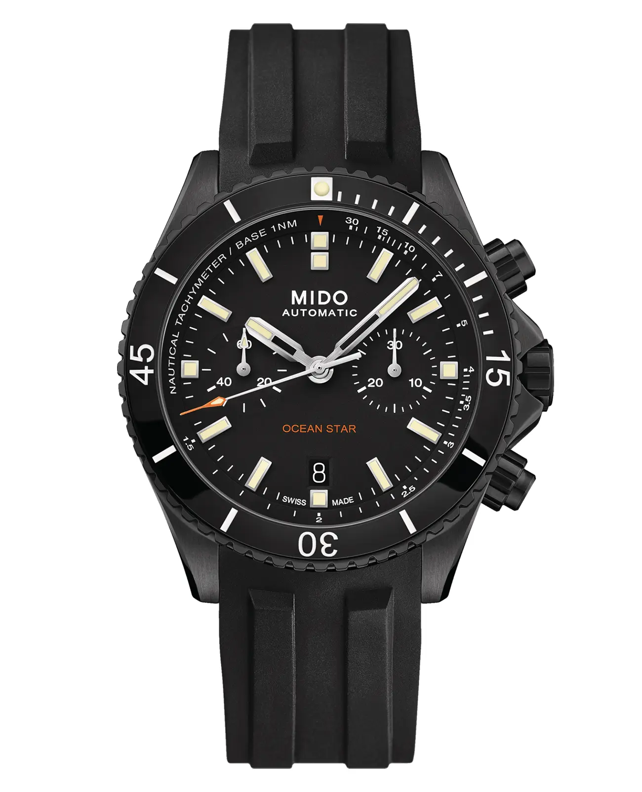 Часы Mido Ocean Star Chronograph M0266273705100 купить в Оренбурге по цене  272272 RUB: описание, характеристики