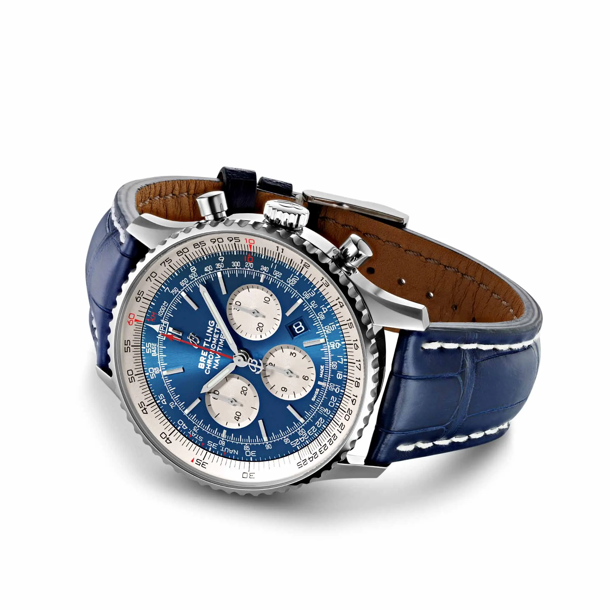 Часы Breitling Navitimer B01 Chronograph 46 AB0127211C1P1 купить в Оренбурге  по цене 1148872 RUB: описание, характеристики