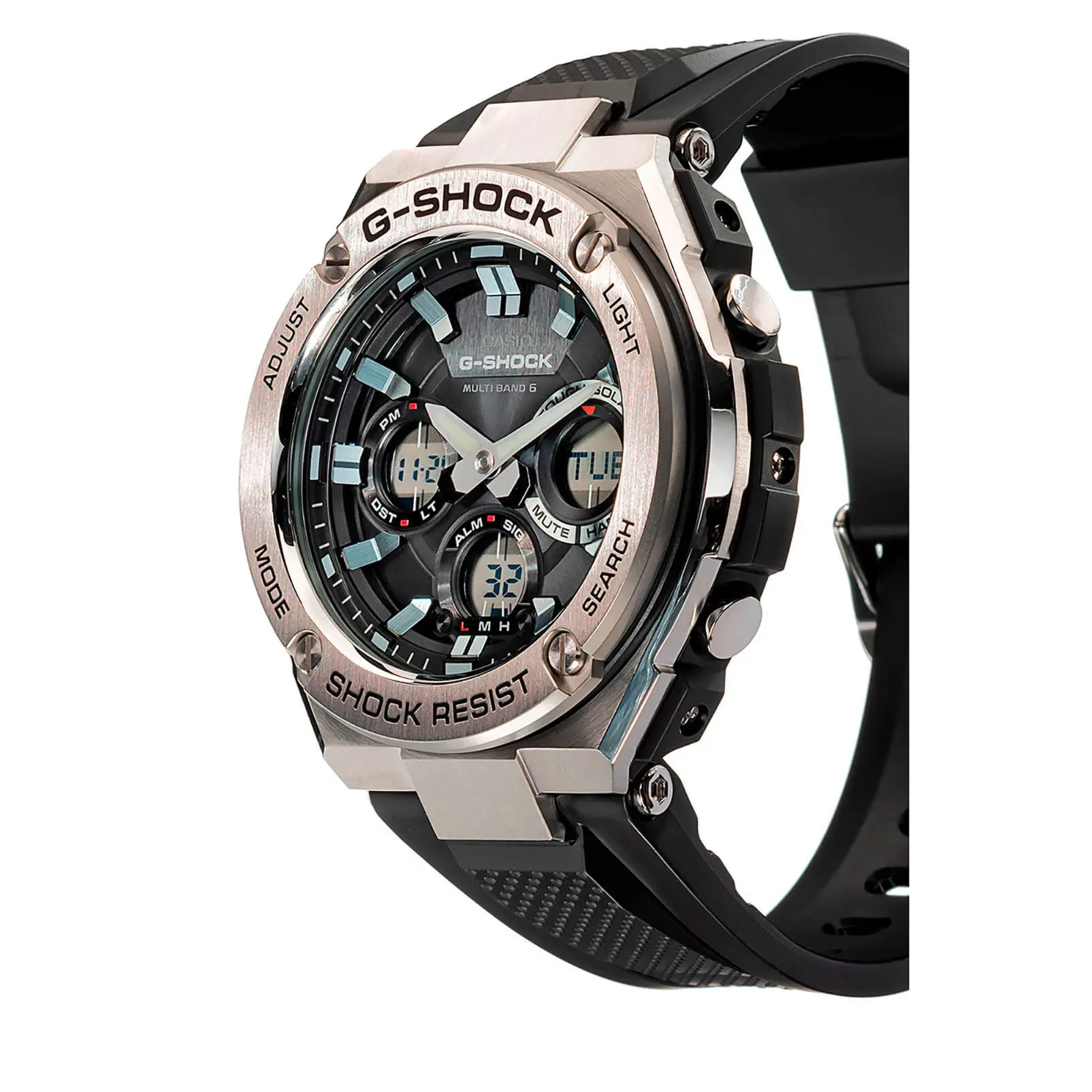 Часы Casio G-Shock GST-W110-1A купить в Оренбурге по цене 45718 RUB:  описание, характеристики