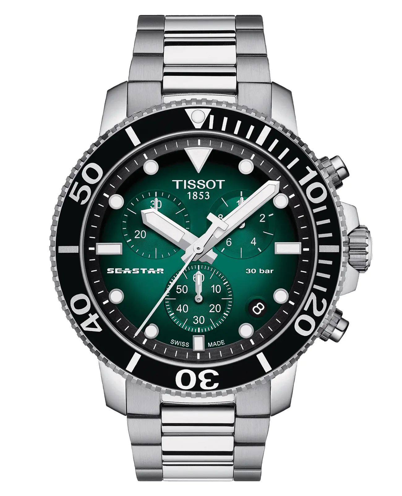 Часы Tissot Seastar 1000 Quartz Chronograph T1204171109101 купить в  Оренбурге по цене 86972 RUB: описание, характеристики