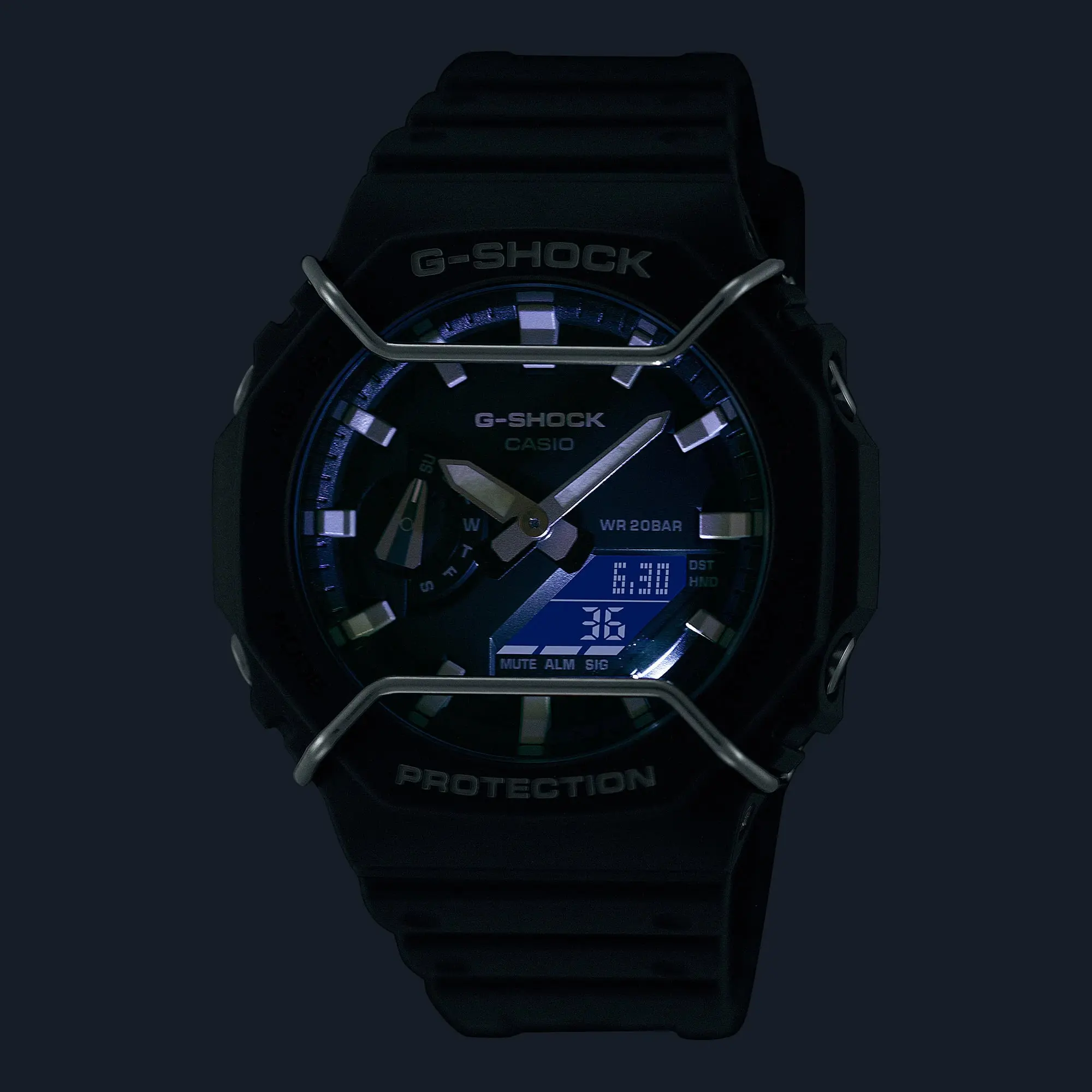 Часы Casio G-Shock GA-2100PTS-8A купить в Оренбурге по цене 18462 RUB:  описание, характеристики