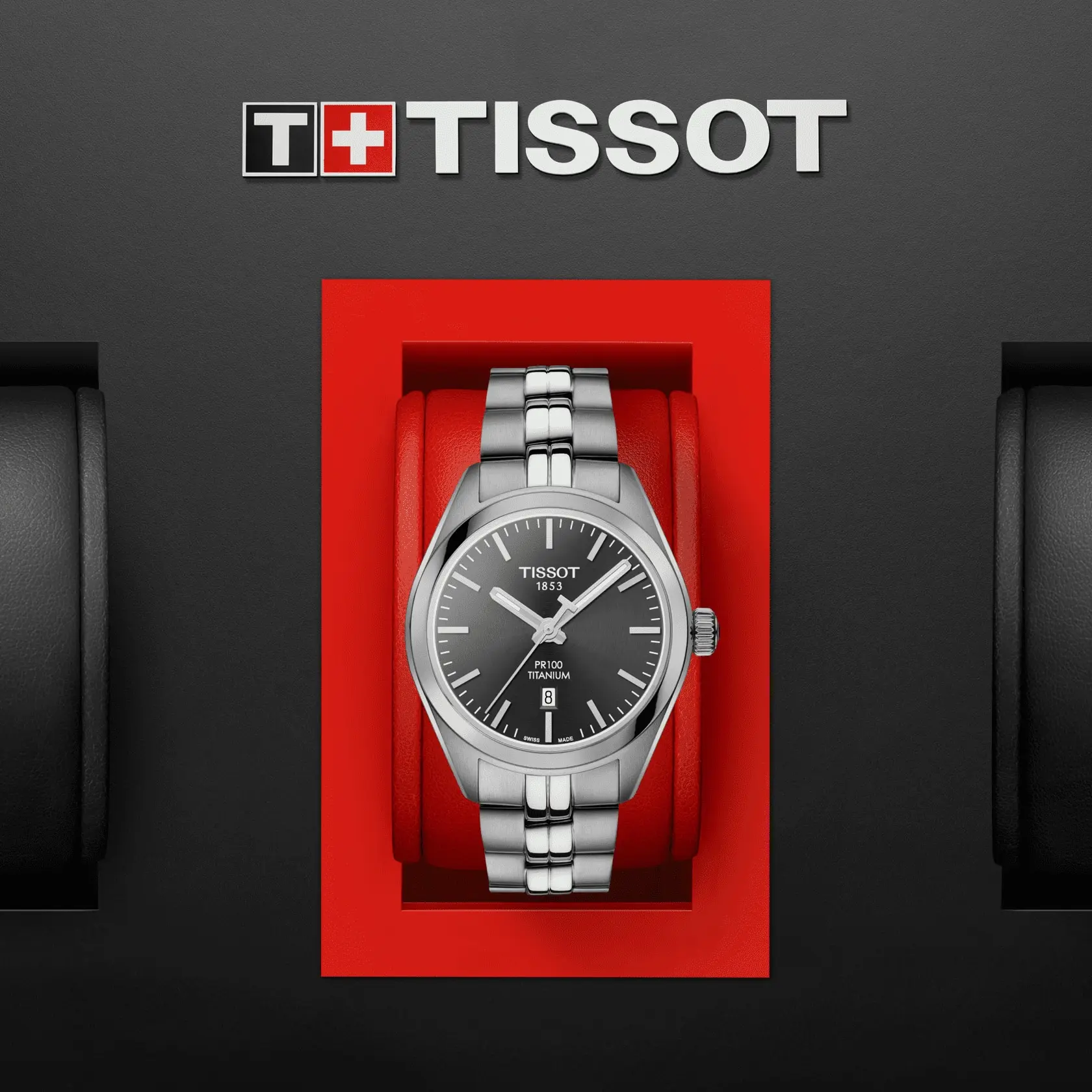 Часы Tissot PR 100 Titanium Quartz Lady T1012104406100 купить в Оренбурге  по цене 57972 RUB: описание, характеристики