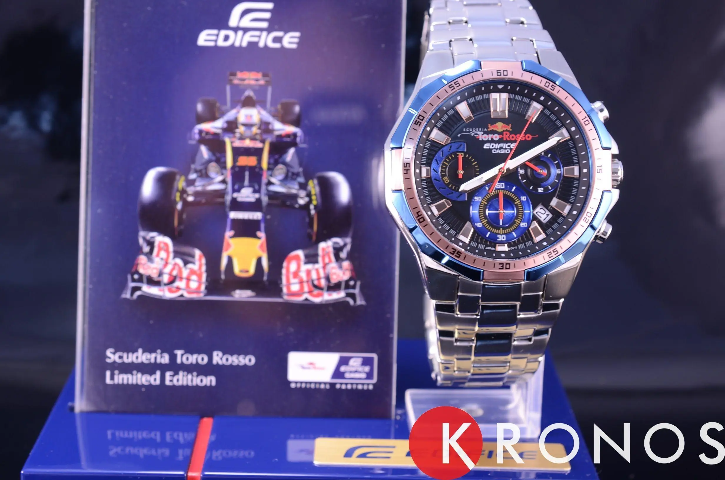 Часы Casio Edifice Torro Rosso EFR-554TR-2A купить в Оренбурге по цене  25376 RUB: описание, характеристики