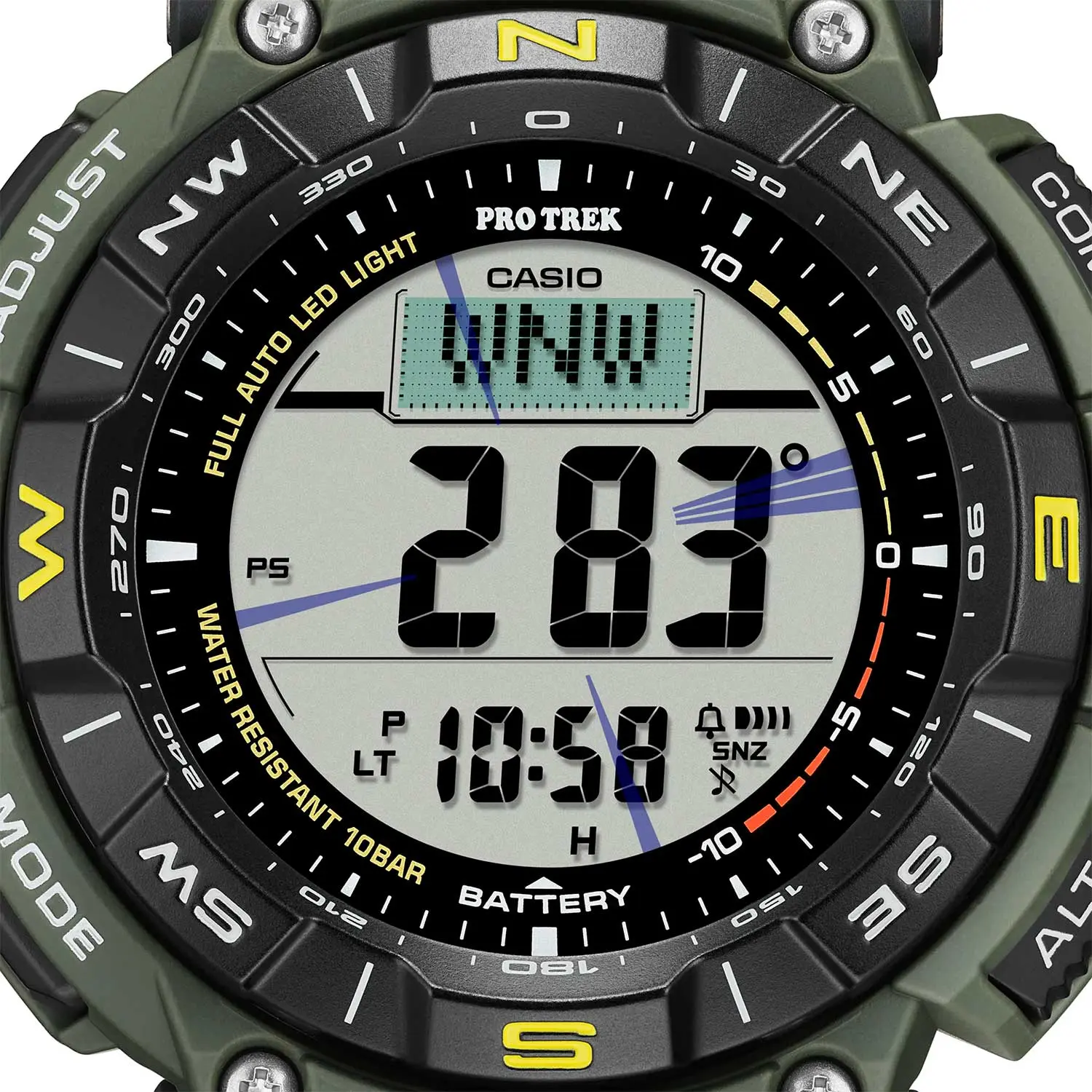 Часы Casio Pro Trek PRG-340-3E купить в Оренбурге по цене 35962 RUB:  описание, характеристики