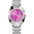 Rado Rado DiaStar Original R12170333  R12170333 механические женские часы розовый циферблат, браслет нержавеющая сталь — вид спереди