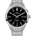 Jacques Lemans Jacques Lemans Classic 1-2130E  1-2130E кварцевые мужские часы черный циферблат, браслет нержавеющая сталь — вид спереди