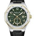 Kenneth Cole Kenneth Cole Automatic KCWGX0059003  KCWGX0059003 механические мужские часы зеленый циферблат, браслет кожаный — вид спереди
