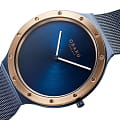 Obaku Obaku  Mesh  V285GXSLML,  дания мужские часы на браслете нержавеющая сталь боковой вид