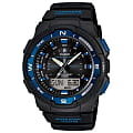Casio Casio Illuminator SGW-500H-2B  SGW-500H-2B кварцевые мужские часы черный циферблат, браслет пластик — вид спереди