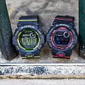 Casio Casio G-Shock GBD-800-1 спортивные наручные часы, вид спереди