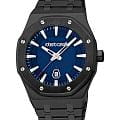 Roberto Cavalli Roberto Cavalli Uomo Ottagono RC5G102M0075  RC5G102M0075 кварцевые мужские часы  синий циферблат, браслет нержавеющая сталь с pvd-покрытием — вид спереди