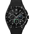 TAG Heuer  TAG Heuer Connected Calibre E4 - 45 mm SBR8A80.BT6261  SBR8A80.BT6261 электронные мужские часы черный циферблат, браслет каучук — вид спереди