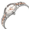 Rado Rado Coupole Classic R22875722, coupole швейцария женские часы на браслете сталь + ceramos™ боковой вид