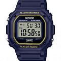 Casio Casio Collection F-108WH-2A2EF  F-108WH-2A2 кварцевые мужские часы  серый циферблат, браслет пластик — вид спереди