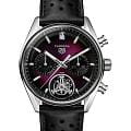 TAG Heuer TAG Heuer Carrera Chronograph CBS5017.FC6605  CBS5017.FC6605 механические мужские часы  бордовый циферблат, браслет кожаный — вид спереди
