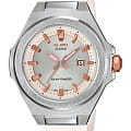 Casio Casio Baby-G MSG-S500-7A  MSG-S500-7A кварцевые женские часы серебристый циферблат, браслет полимер — вид спереди