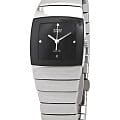 Rado Rado Sintra R13877712  R13877712 кварцевые женские часы черный циферблат, браслет ceramos™ — вид спереди