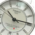 Tissot Tissot Chemin des Tourelles Powermatic 80 Lady T099.207.11.116.00 механические женские часы часы крупный план белый циферблата
