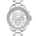 Michael Kors Michael Kors Wren MK7429  MK7429 кварцевые женские часы серебристый циферблат, браслет нержавеющая сталь — вид спереди