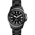 Fossil Fossil FB-01 CE1108  CE1108 кварцевые женские часы черный циферблат, браслет керамика — вид спереди
