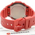 Casio Casio G-Shock GA-2100-4ADR (GA-2100-4A) мужские часы бордовый циферблат на запястье