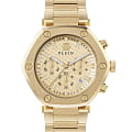 Philipp Plein Philipp Plein The Hexagon Chrono PWZBA0523  PWZBA0523 кварцевые мужские часы золотой циферблат, браслет нержавеющая сталь с ip-покрытием — вид спереди
