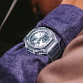 Casio Casio G-Shock GA-2100BM-7A8, g-shock япония мужские часы на браслете пластик боковой вид