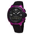 Tissot Tissot T-Race T-Touch T081.420.97.057.05 кварцевые мужские часы часы, крупный план черный циферблат