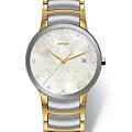 Rado Rado Centrix Diamonds R30931923  R30931923 кварцевые мужские часы перламутровый циферблат, браслет сталь c pvd покрытием — вид спереди