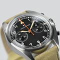 Hamilton Hamilton Khaki Aviation Pilot Pioneer Mechanical Chrono Limited Edition H89429930 khaki aviation швейцарские мужские часы на браслете тканевый боковой вид