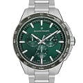 Jacques Philippe Jacques Philippe Magnificus JPQGC2513X6  JPQGC2513X6 кварцевые мужские часы зеленый циферблат, браслет нержавеющая сталь — вид спереди