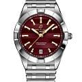 Breitling Breitling Chronomat 32 A773108A1K1A1  A773108A1K1A1 кварцевые женские часы бордовый циферблат, браслет нержавеющая сталь — вид спереди