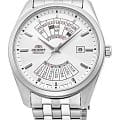Orient Orient Contemporary RA-BA0004S1 (RA-BA0004S10B)  RA-BA0004S10B механические мужские часы серебристый циферблат, браслет нержавеющая сталь — вид спереди