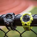 Casio GBD-800LU-1ER мужские часы застежка крупным планом