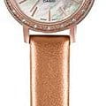 Casio Casio Sheen SHE-4060PGL-4A кварцевые женские часы часы крупный план перламутровый циферблата