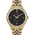 Timex Timex Waterbury Traditional TW2R69300  TW2R69300 кварцевые женские часы черный циферблат, браслет нержавеющая сталь с pvd-покрытием — вид спереди