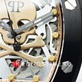Philipp Plein Philipp Plein The Skeleton PWBAA0121 мужские часы белый циферблат на запястье